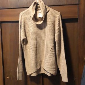Tan large sweater